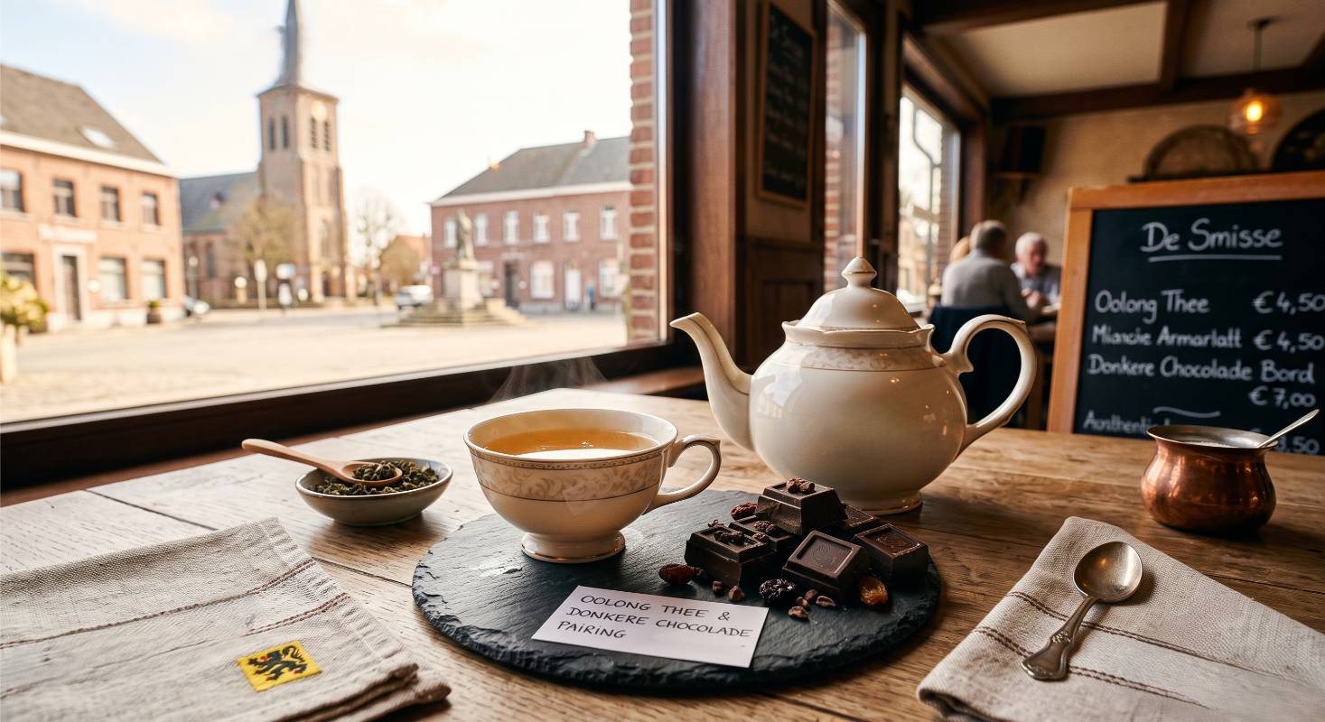 Oolong met donkere chocolade