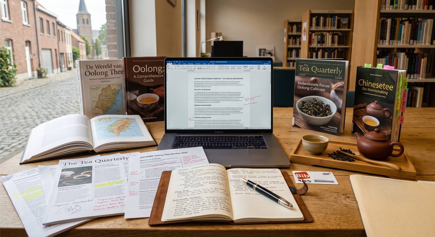 Wetenschappelijke tijdschriften over thee