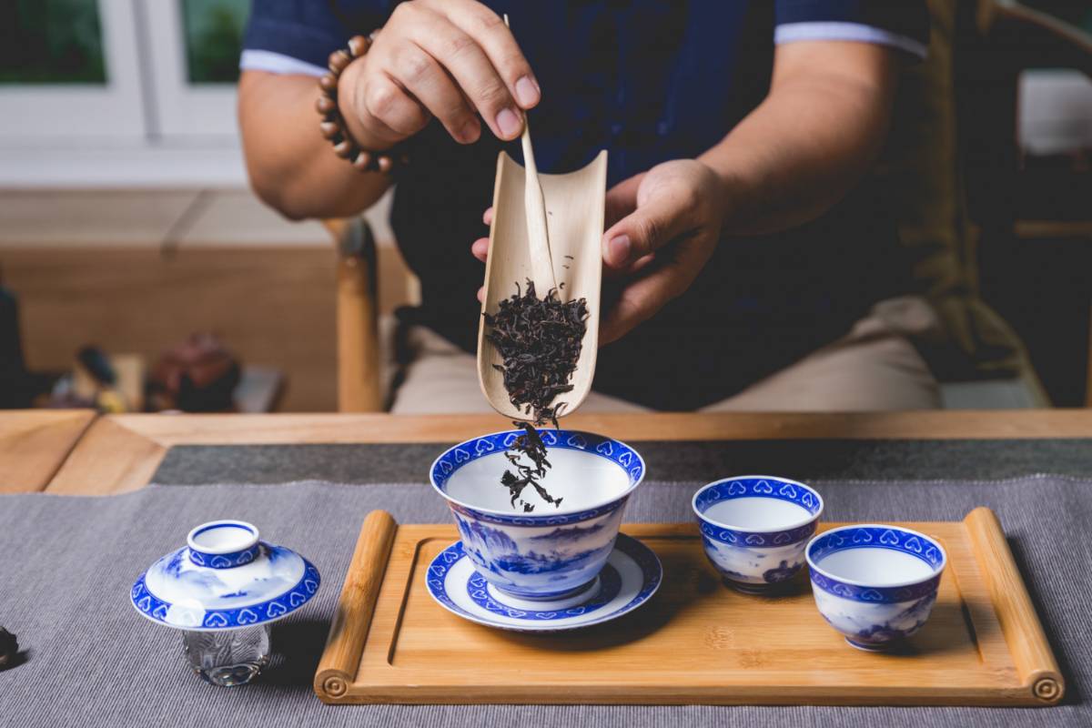Porseleinen gaiwan