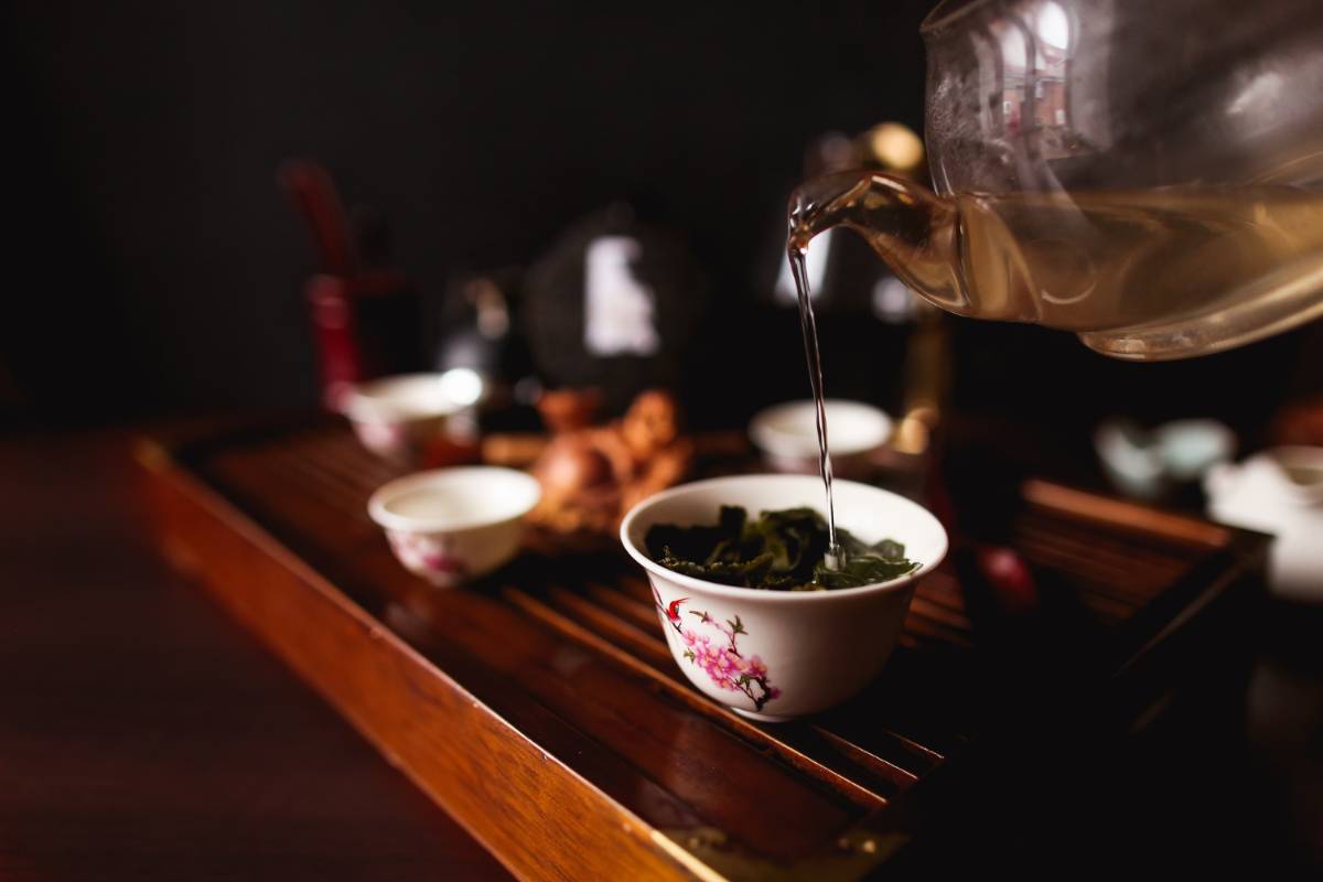 Gongfu cha opstelling